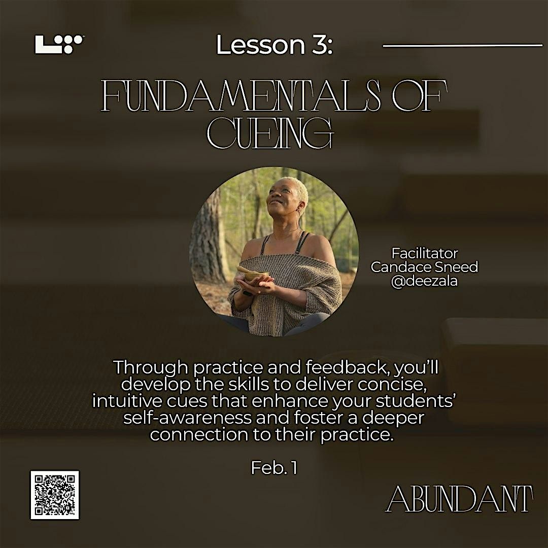 Abundant Development Program: Fundamentals of Cueing