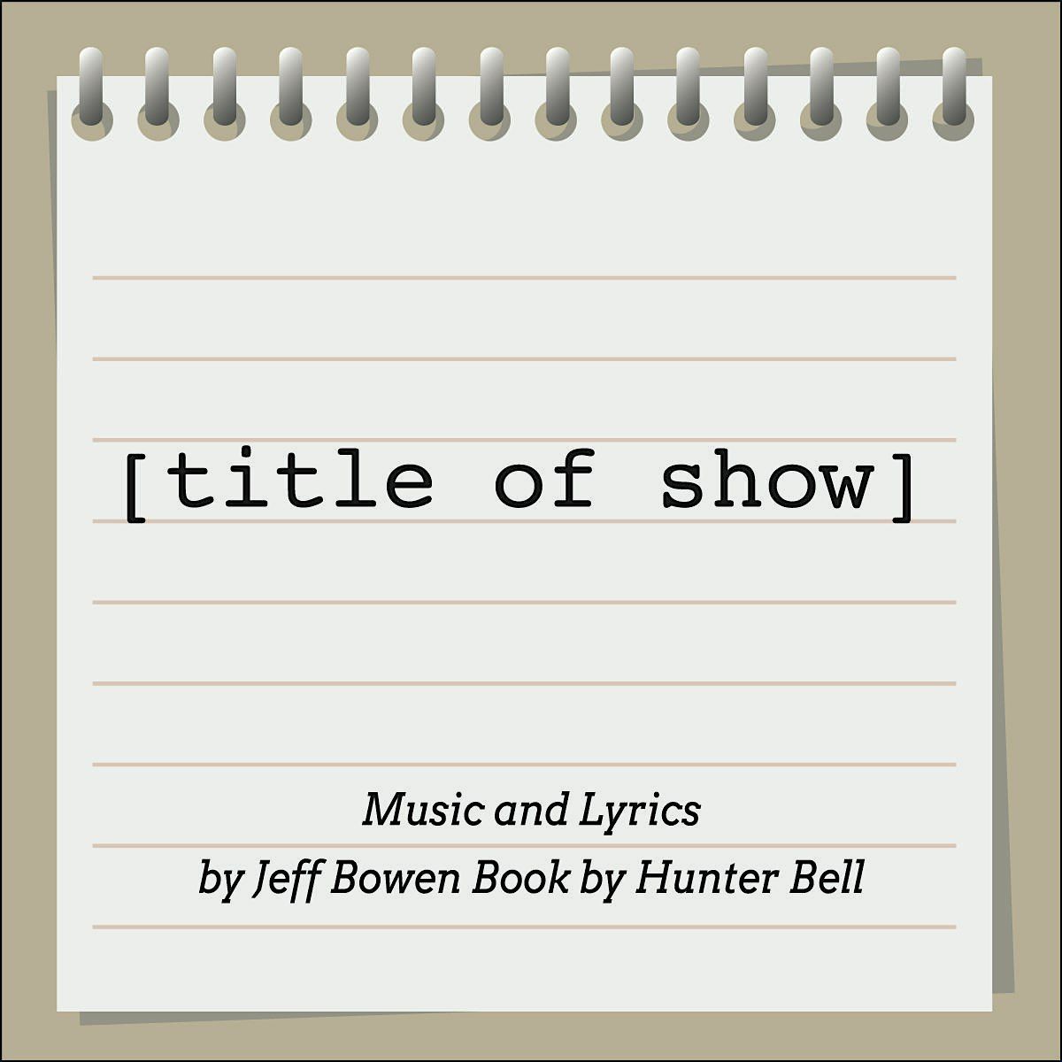 [title of show] musical MATINEE