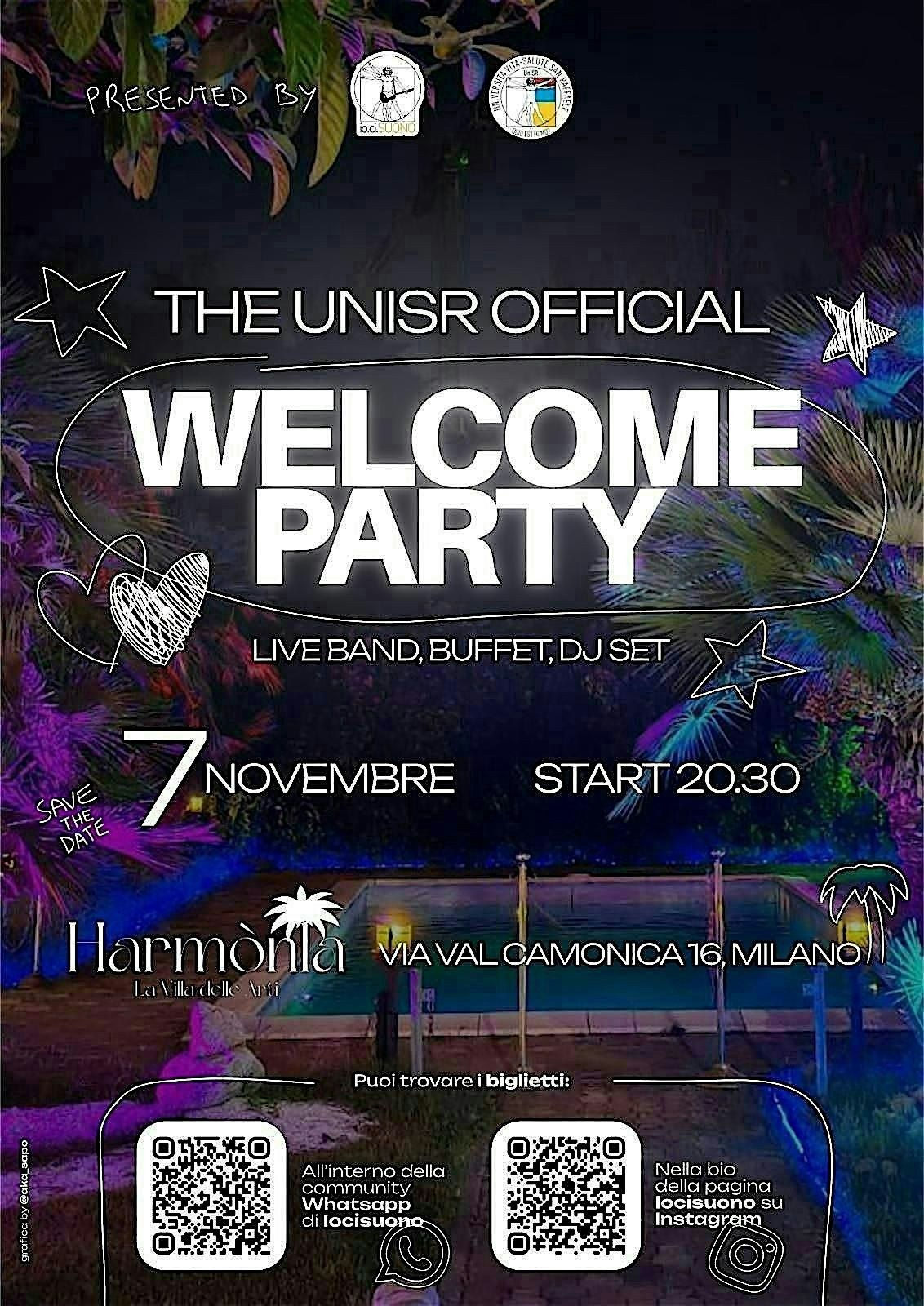 Welcome Party IoCiSuono