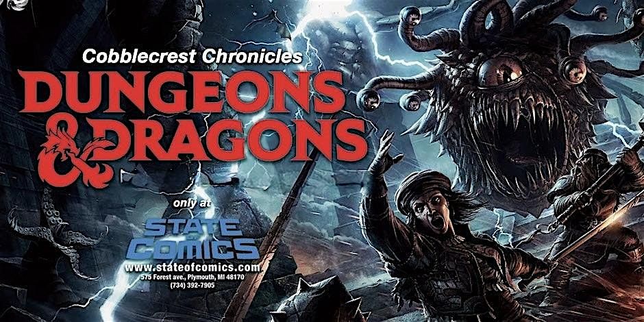 Cobblecrest Dungeons & Dragons (2025 5e) Session  for 11th level characters