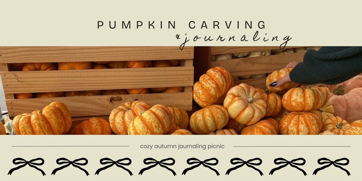pumpkin carving x journaling