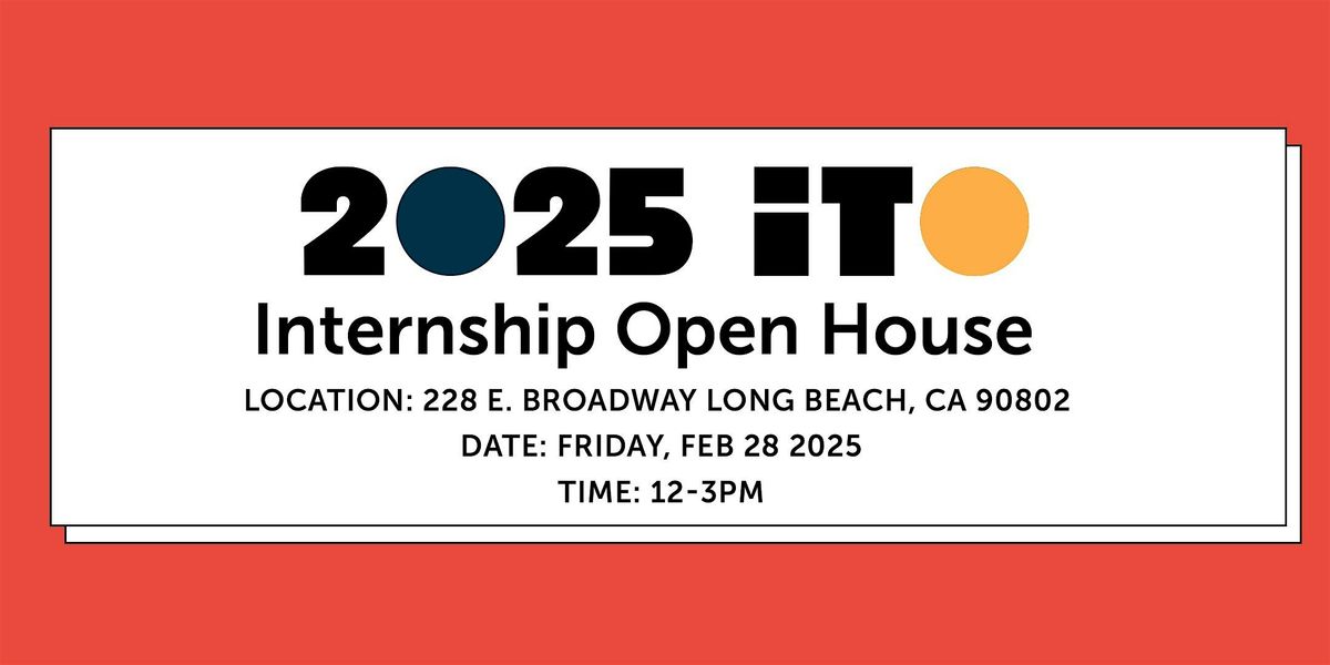 2025 Intertrend ITO Internship Open House