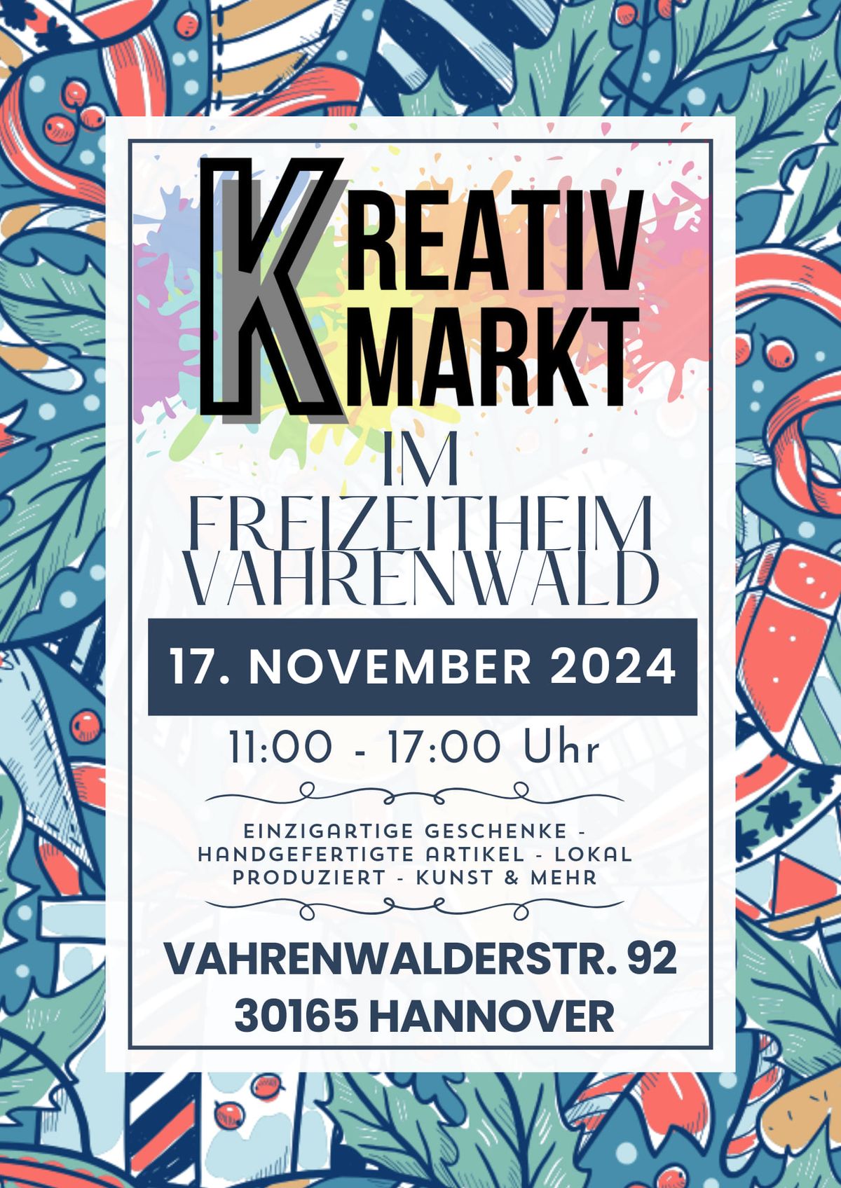 kreativmarkt im Freizeitheim Vahrenwald