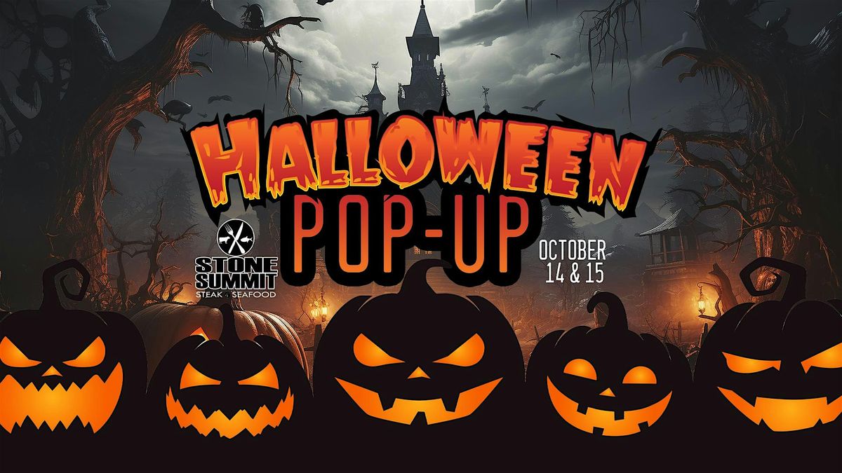 Halloween Pop-Up on the Patio at Stone Summit