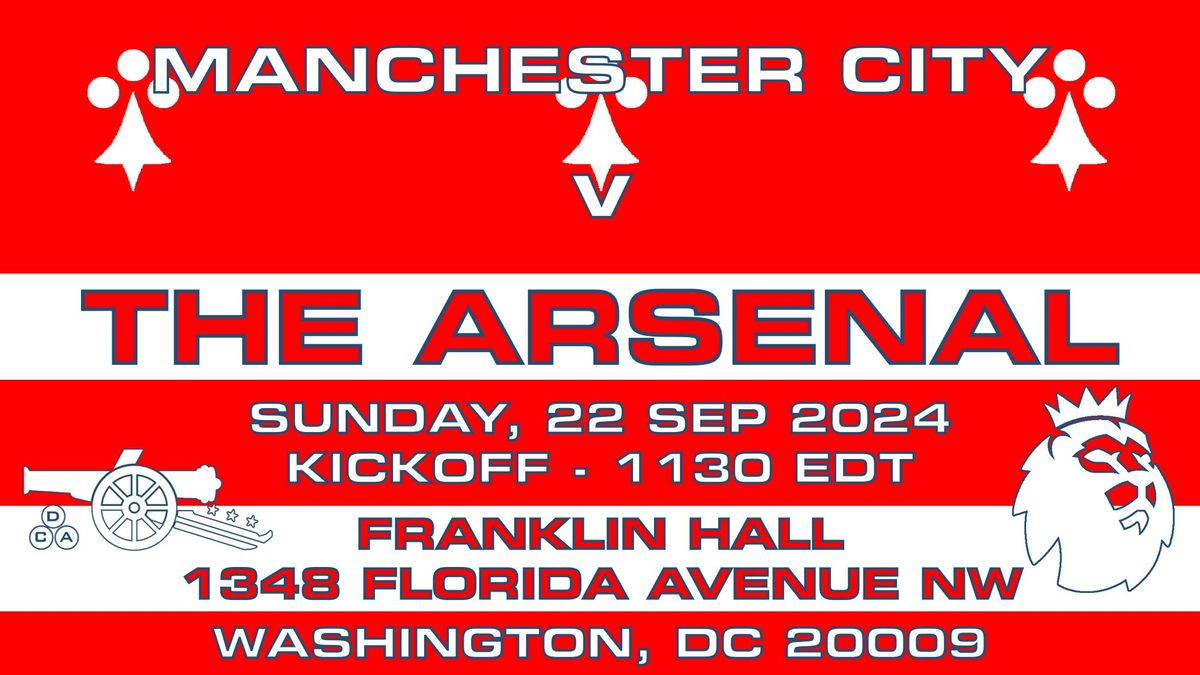 Manchester City v The Arsenal [Premier League]