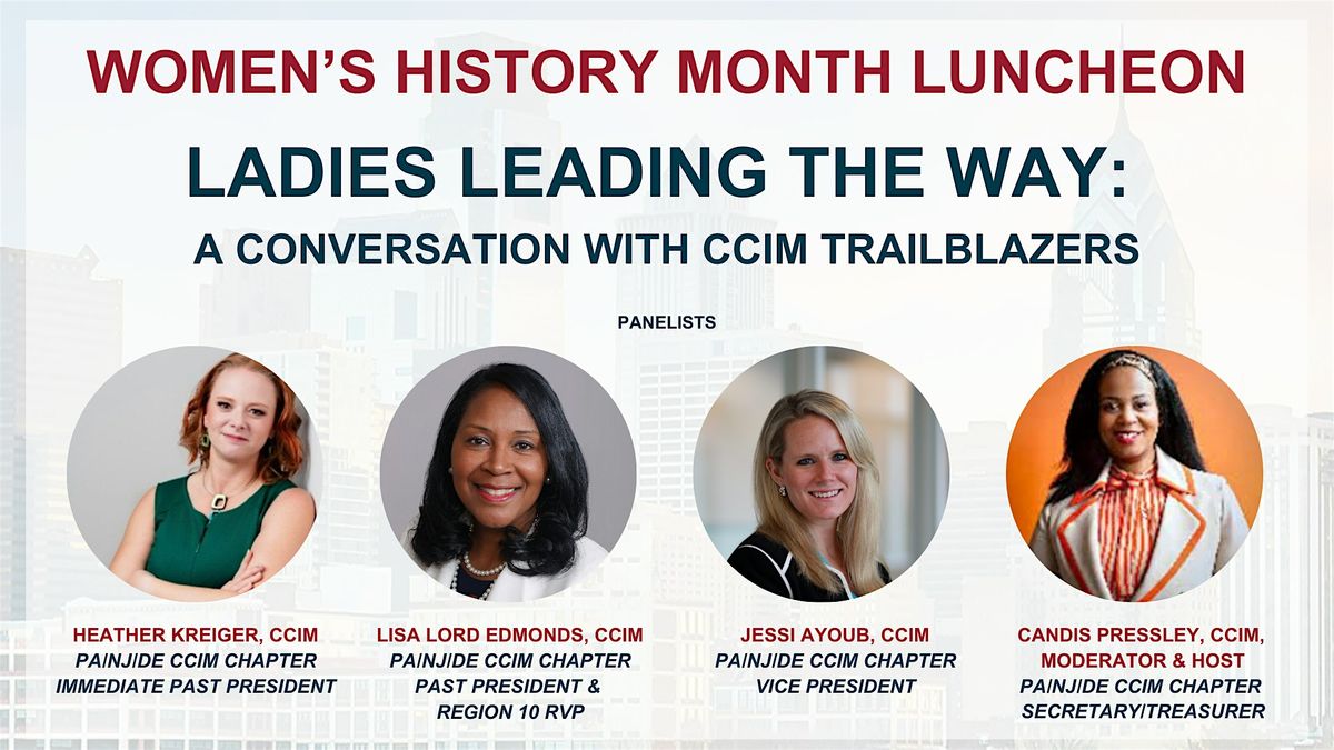 Women's History Month Luncheon: Ladies Leading the Way