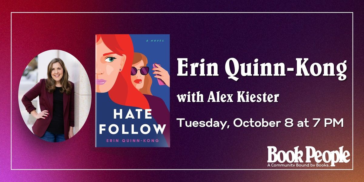 BookPeople Presents: An Evening with Erin Quinn-Kong