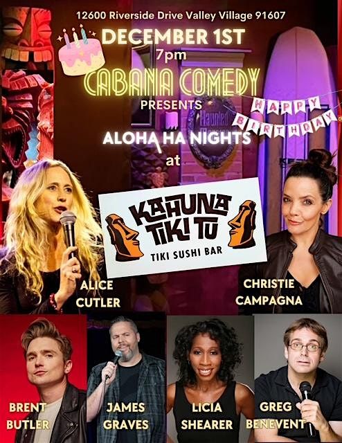Cabana Comedy and Sushi