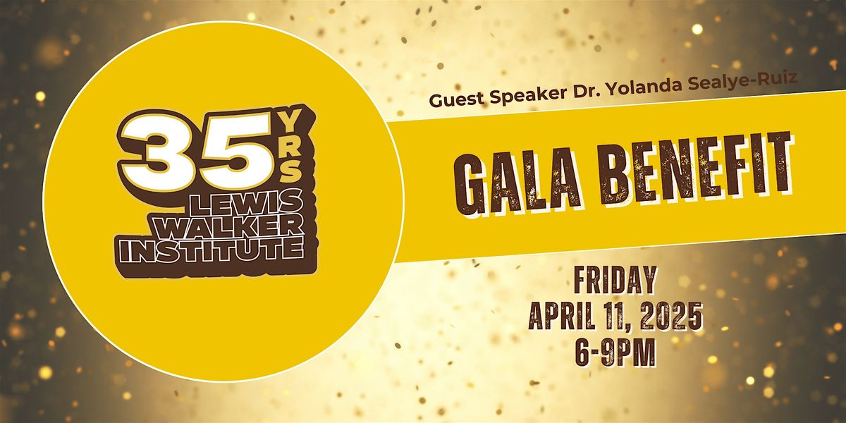 35 Year Lewis Walker Institute Gala Benefit