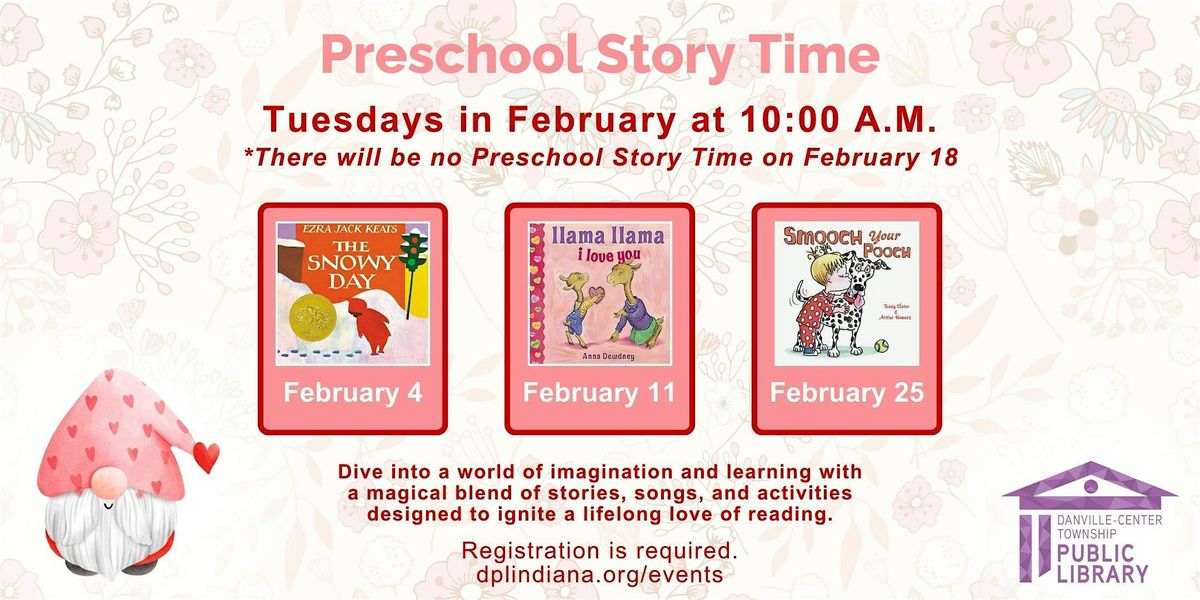 Preschool Story Time