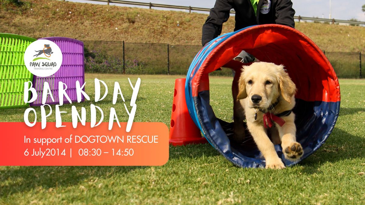 Barkday Open Day with a Cause