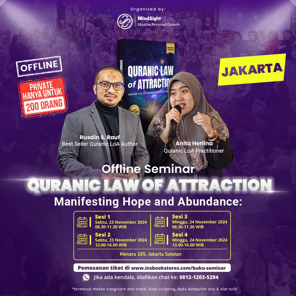 Offline Seminar Quranic Law of Attraction: Manifesting Hope & Abundance