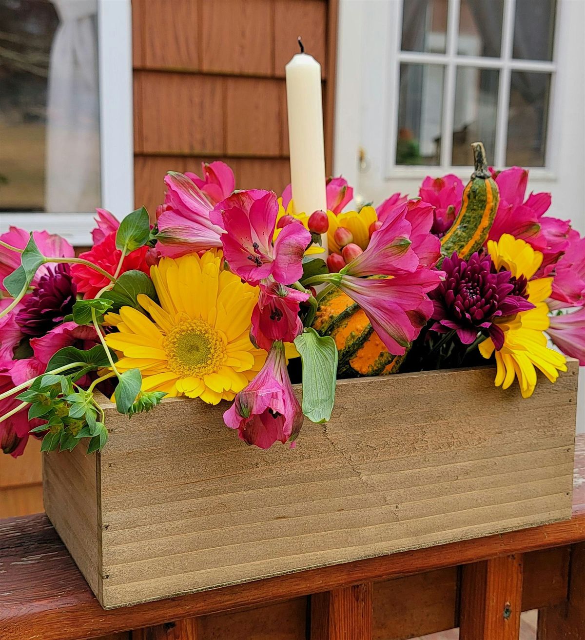 Live Thanksgiving Center Piece Arrangement