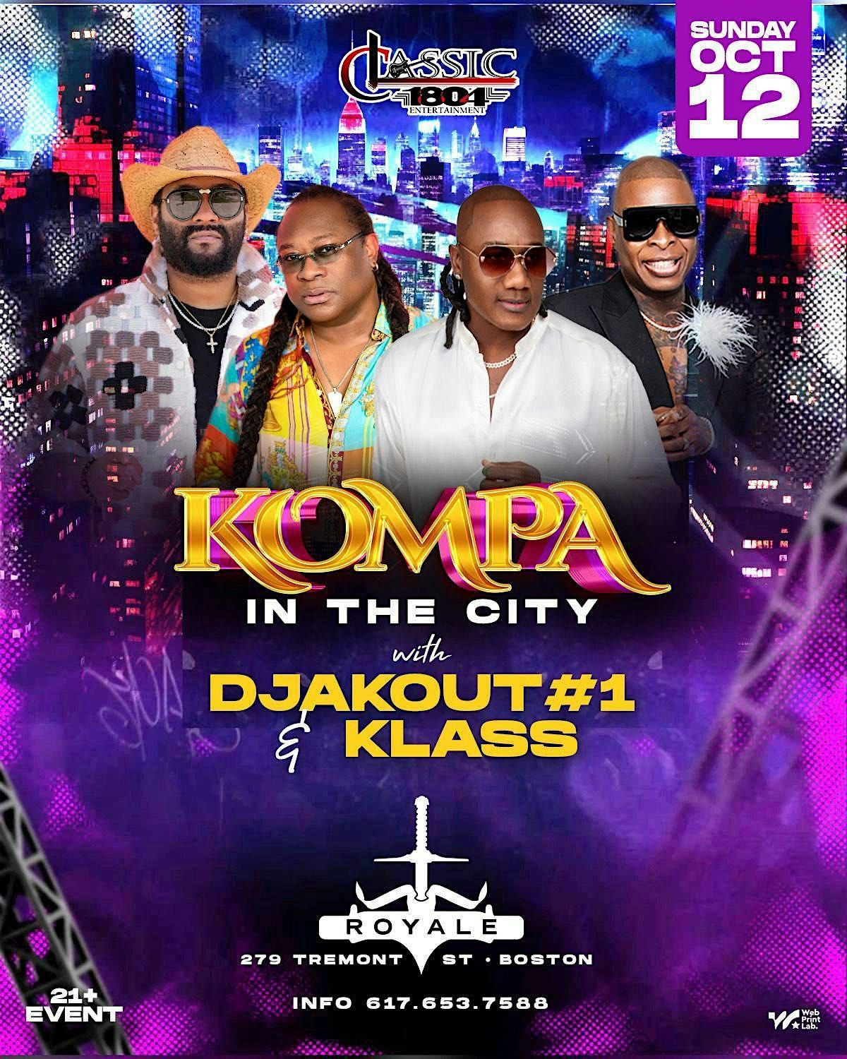 DJAKOUT#1 & KLASS @THE ICONIC ROYALE BOSTON