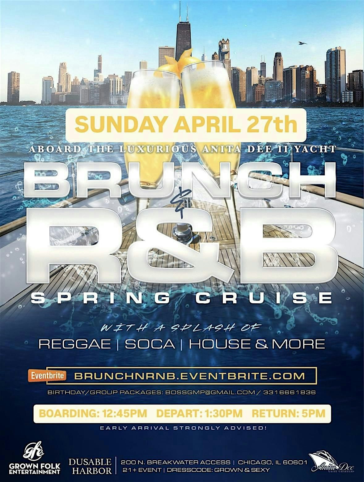 BRUNCH & R&B SPRING CRUISE