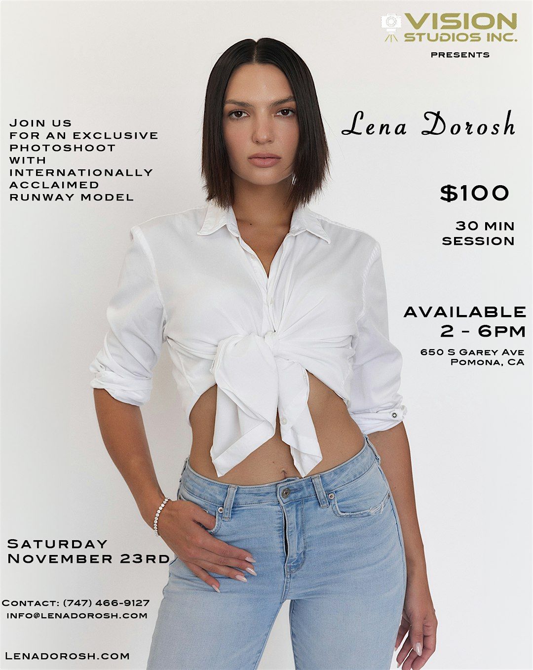 Lena Dorosh & Anna Cheban Photography Event @ Vision Studios