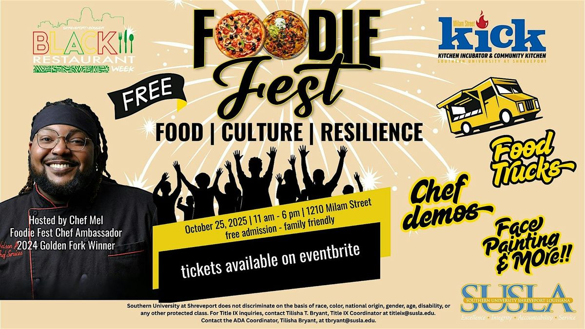 Foodie Fest: Food | Culture | Resilience