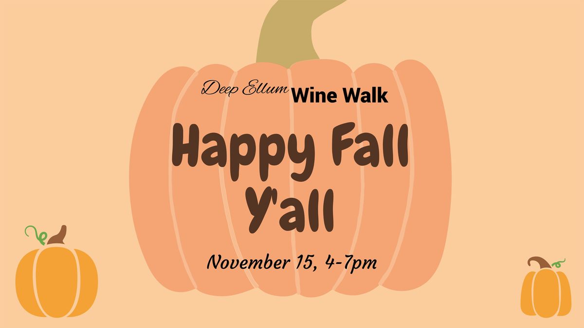 Happy Fall Y'all!