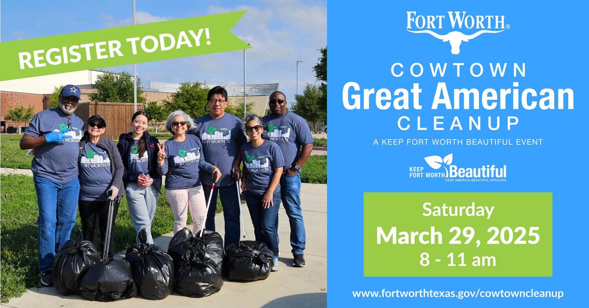 2025 Cowtown Great American Cleanup