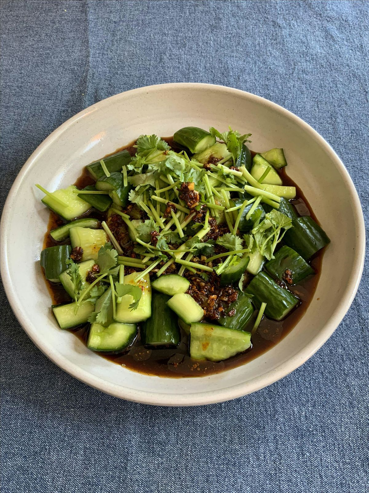Chinese Vegan Family Style Feast
