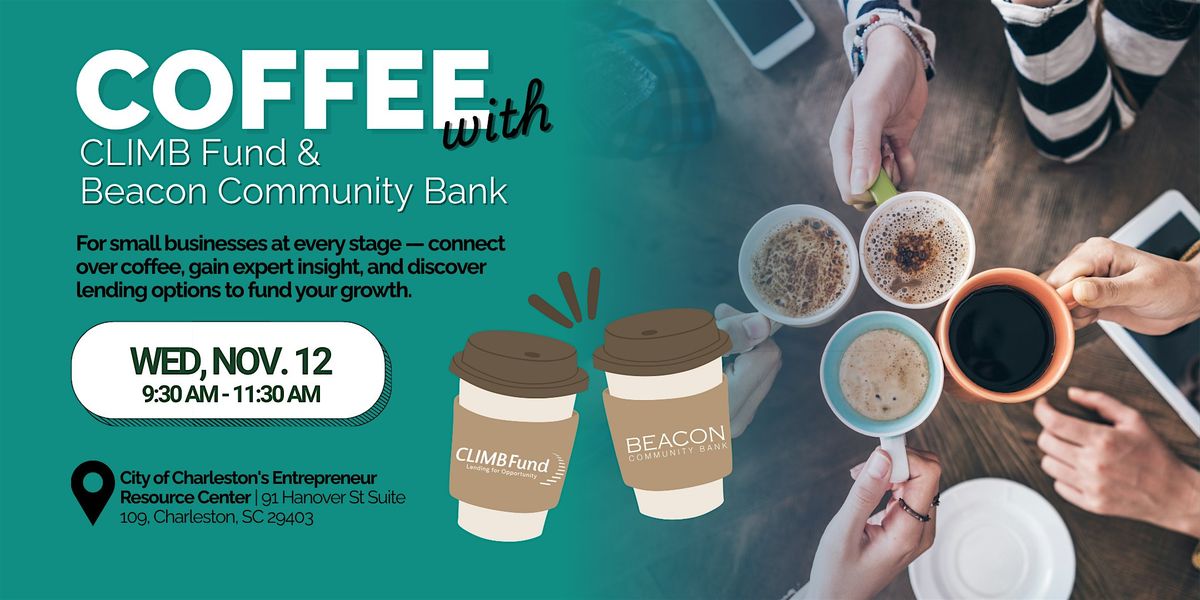 Coffee with CLIMB Fund &  Beacon Community Bank