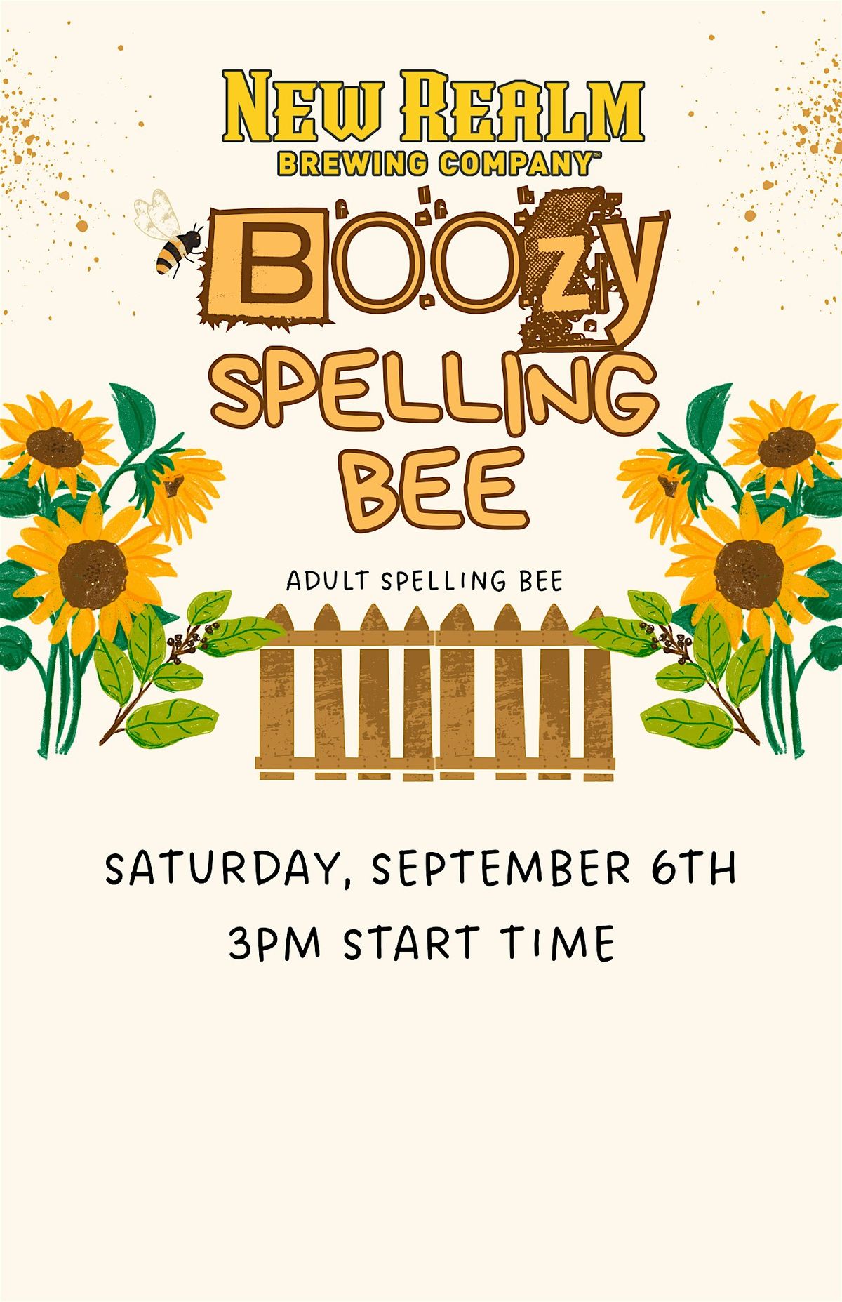 Boozy Spelling Bee