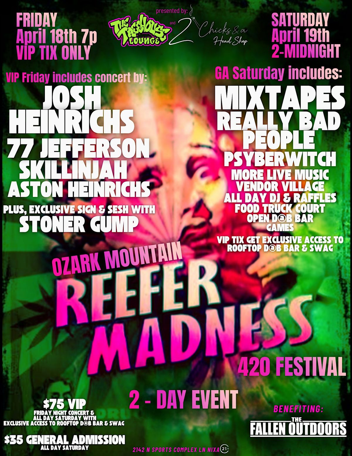 Ozark Mountain Reefer Madness 420 Festival