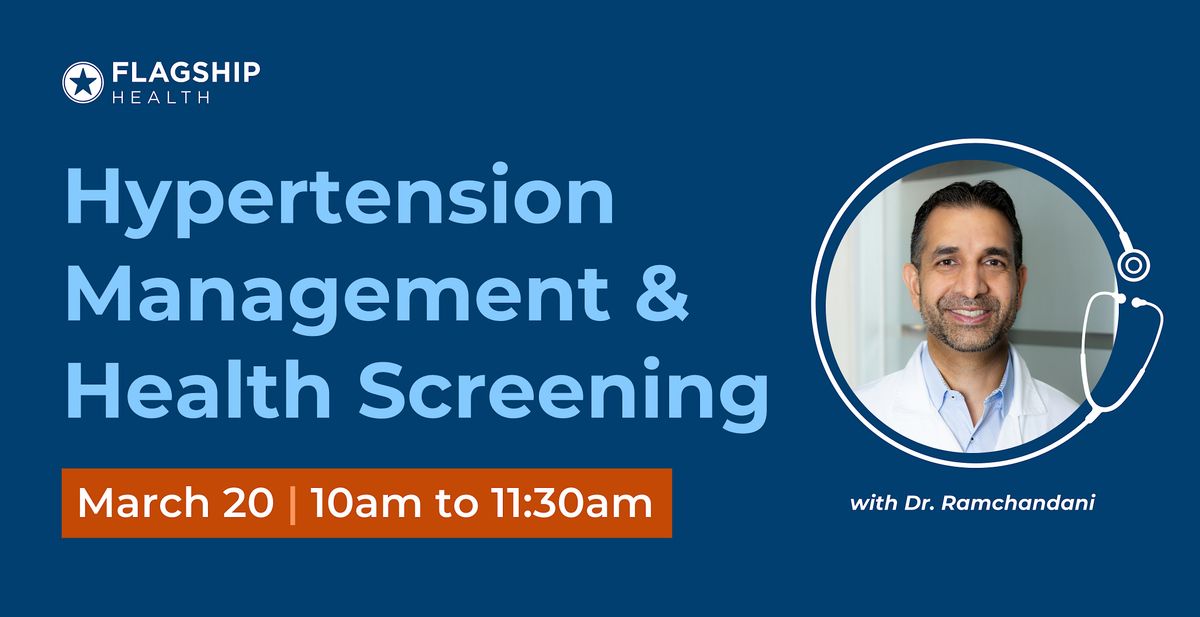 Hypertension Management & Health Screening | General Senior Session