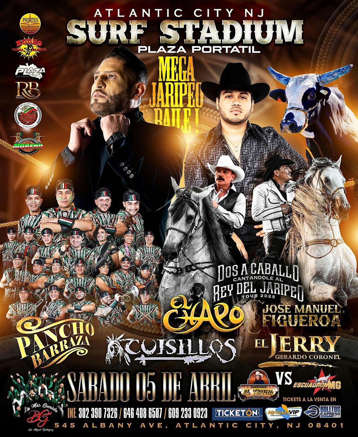 JARIPEO PANCHO BARRAZA LOS CUSILLOS EL CHAPO JOSE MANUEL EL JERRY SABADO