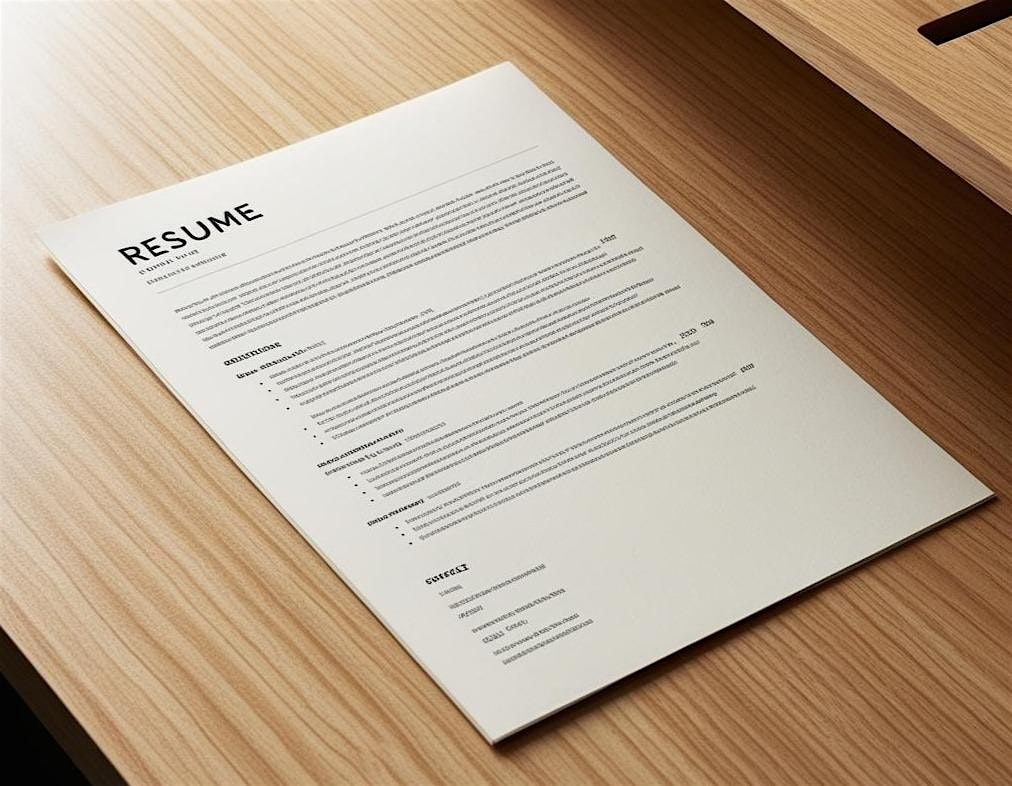 Resume 101 Workshop