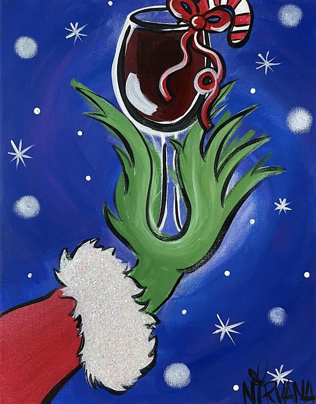 Friendsmas Paint & Sip
