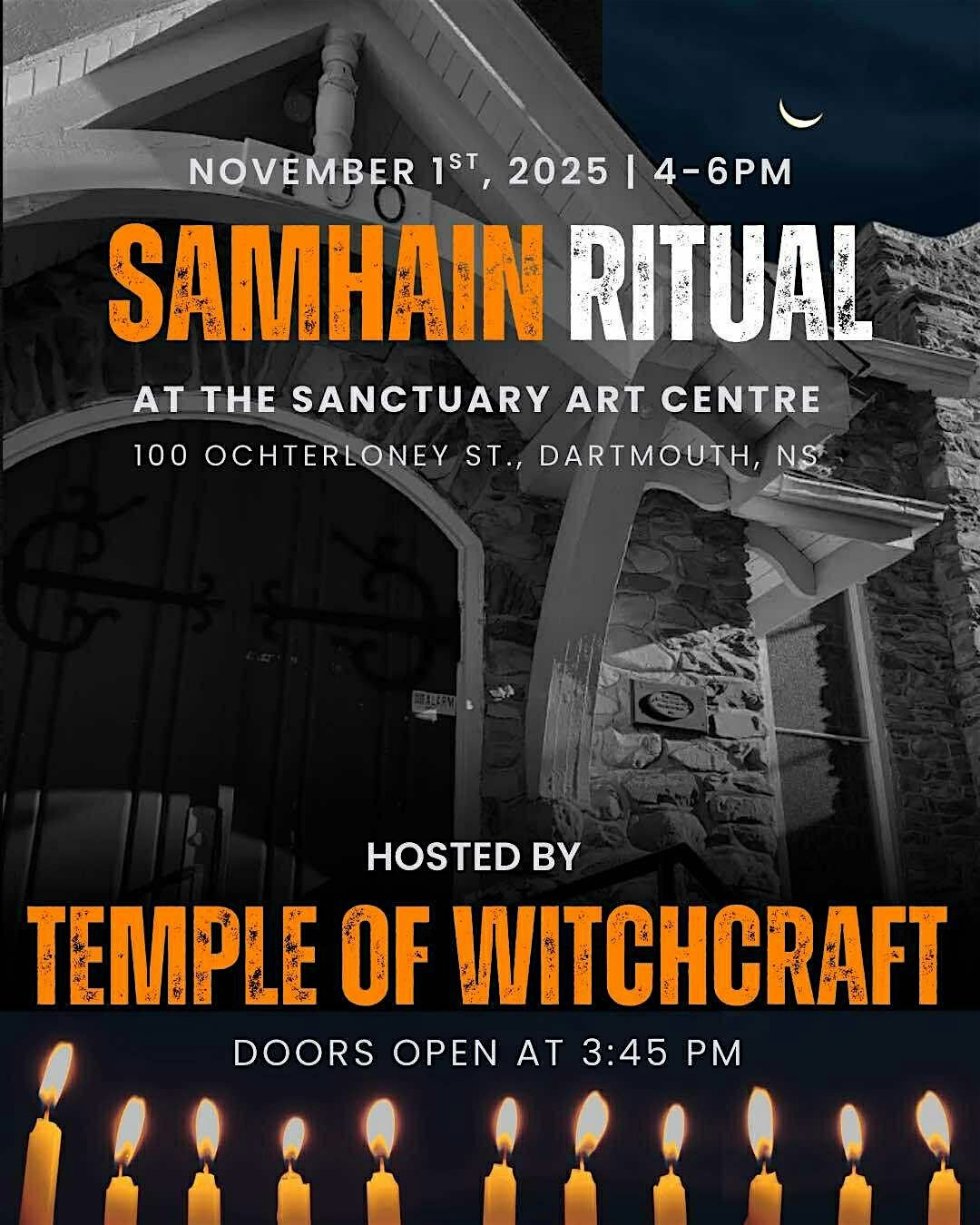 Pagan Assembly of Nova Scotia Samhain Ritual, The Sanctuary Arts Centre ...