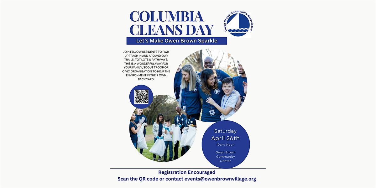 Columbia Cleans Day 2025