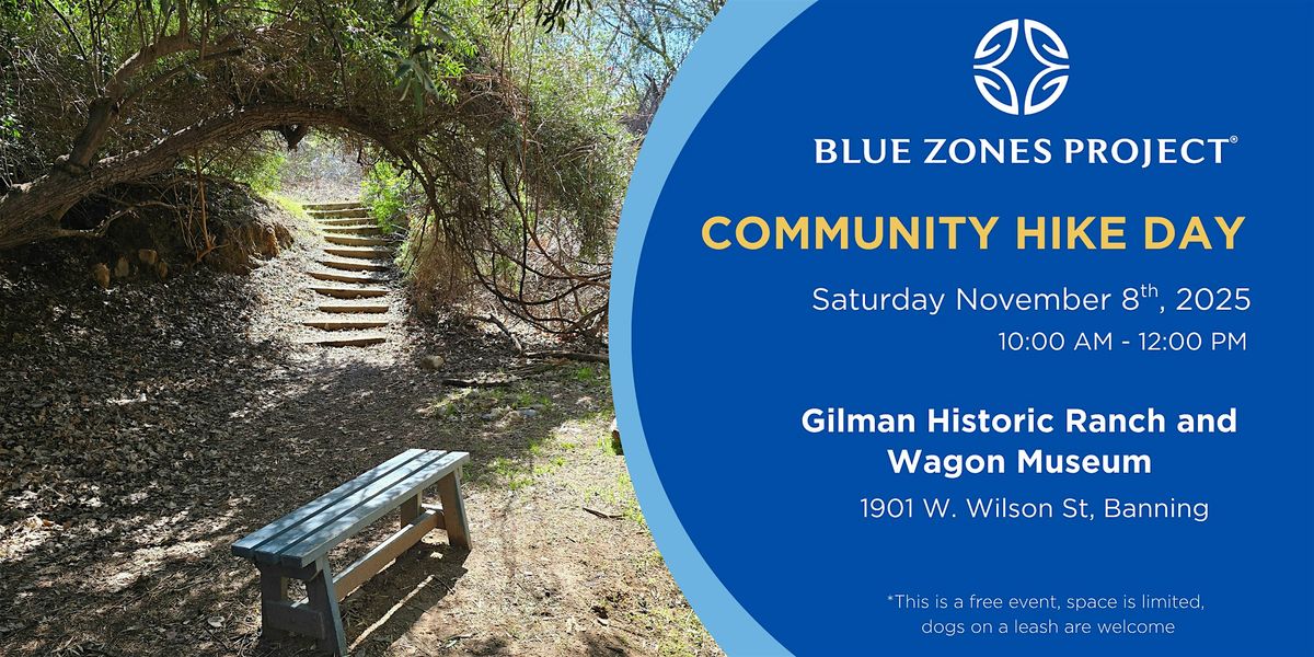 Community Hike Day - BZP Banning