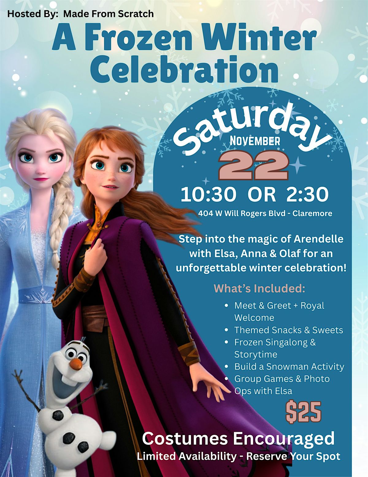 A Frozen Winter Celebration