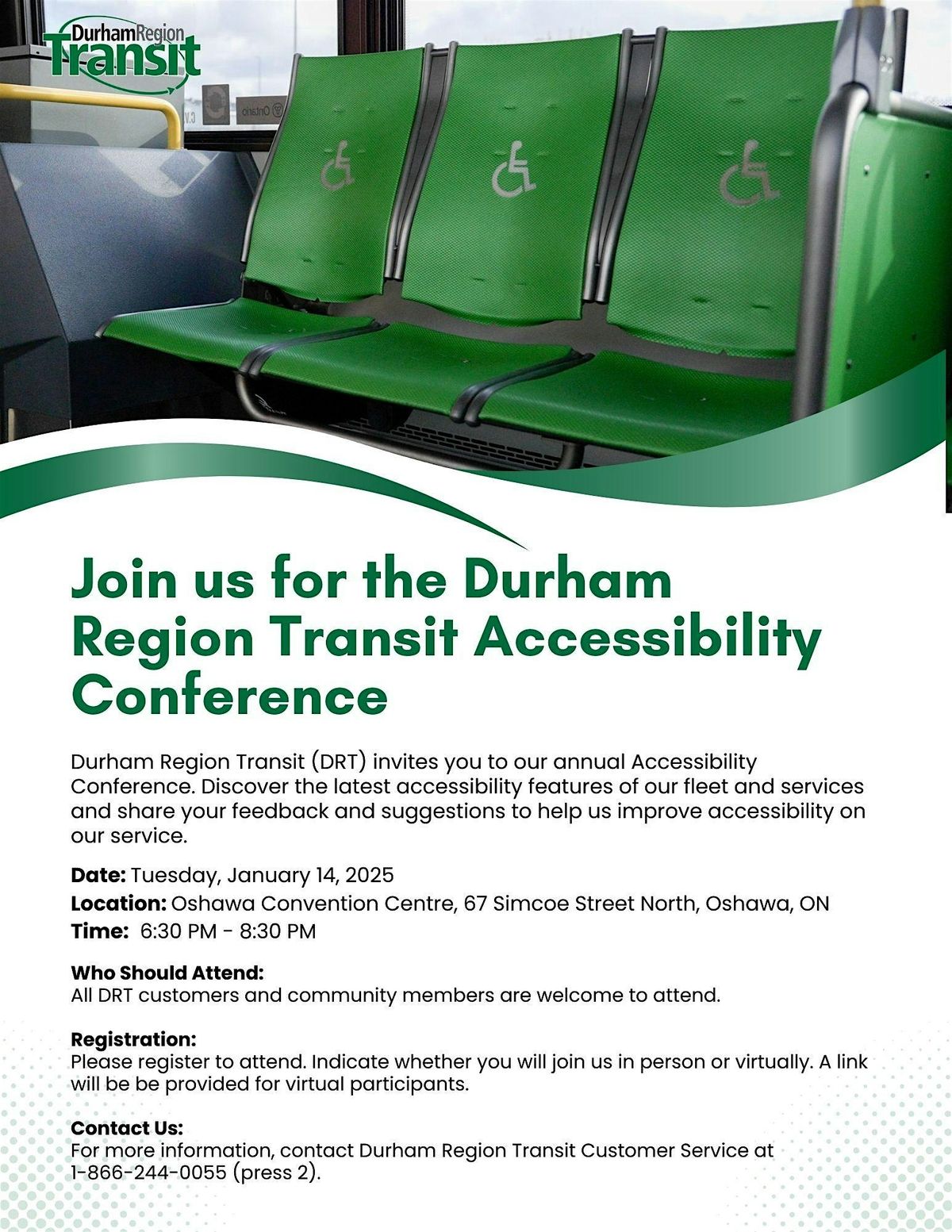 Durham Region Transit (DRT) Accessibility Conference