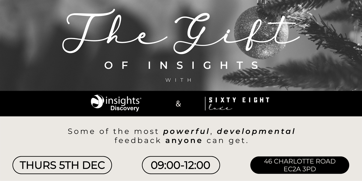 The Gift of Insights with Sixty Eight Luxe