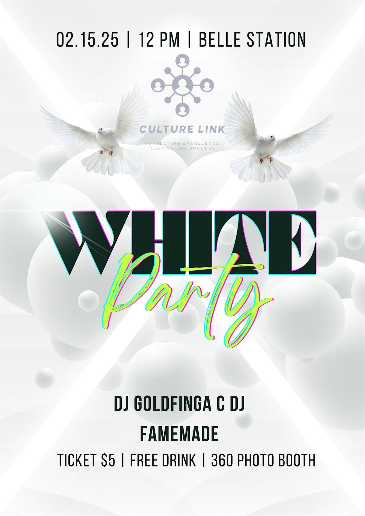 Saturday Brunch - "An All White Affair"