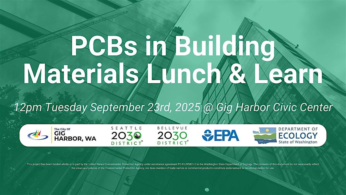 PCBs in Building Materials Awareness & Removal Lunch & Learn