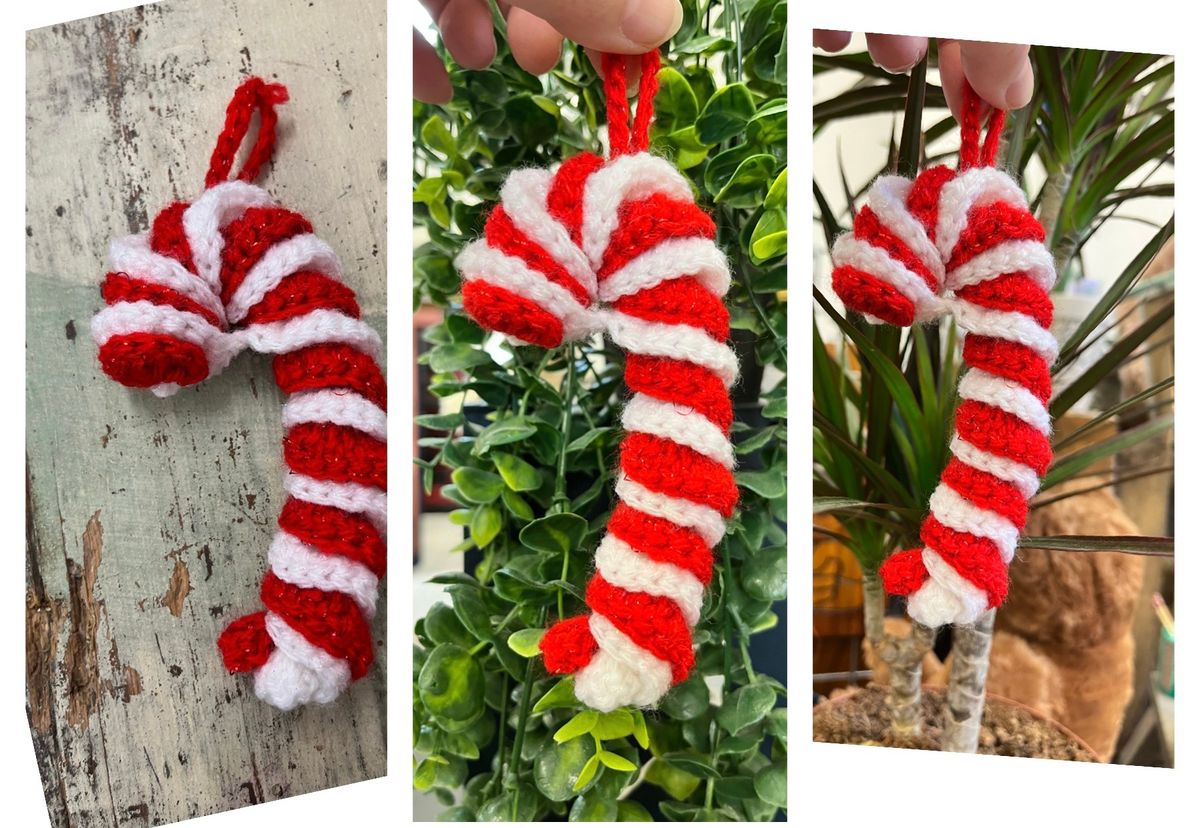 Crochet - Candy Canes \ud83c\udf84 