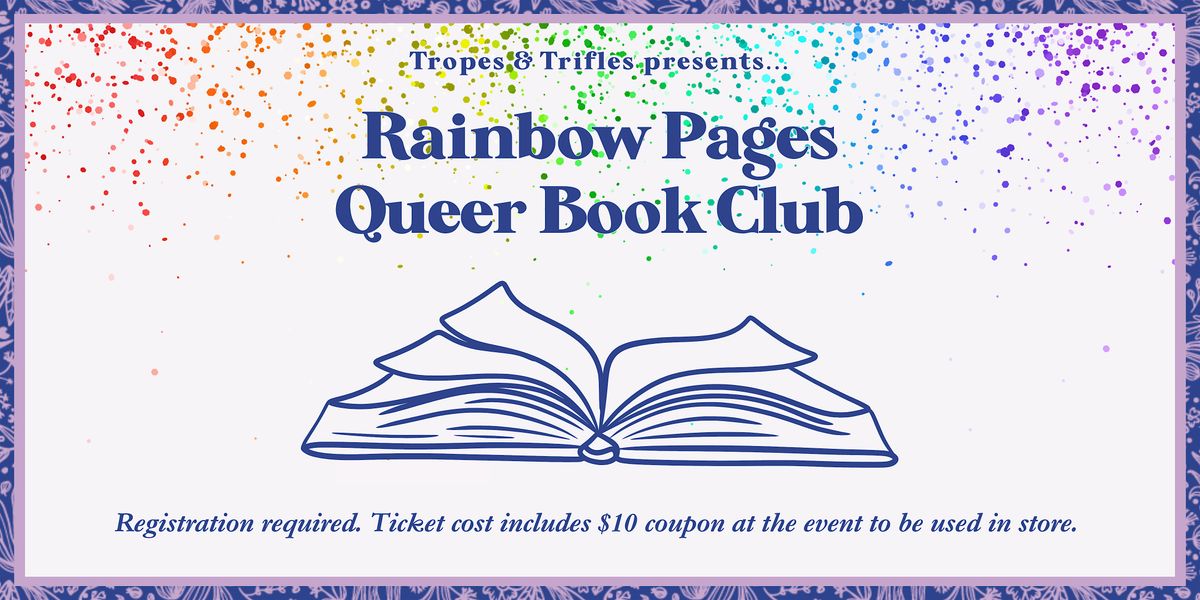 March Rainbow Pages Queer Book Club!