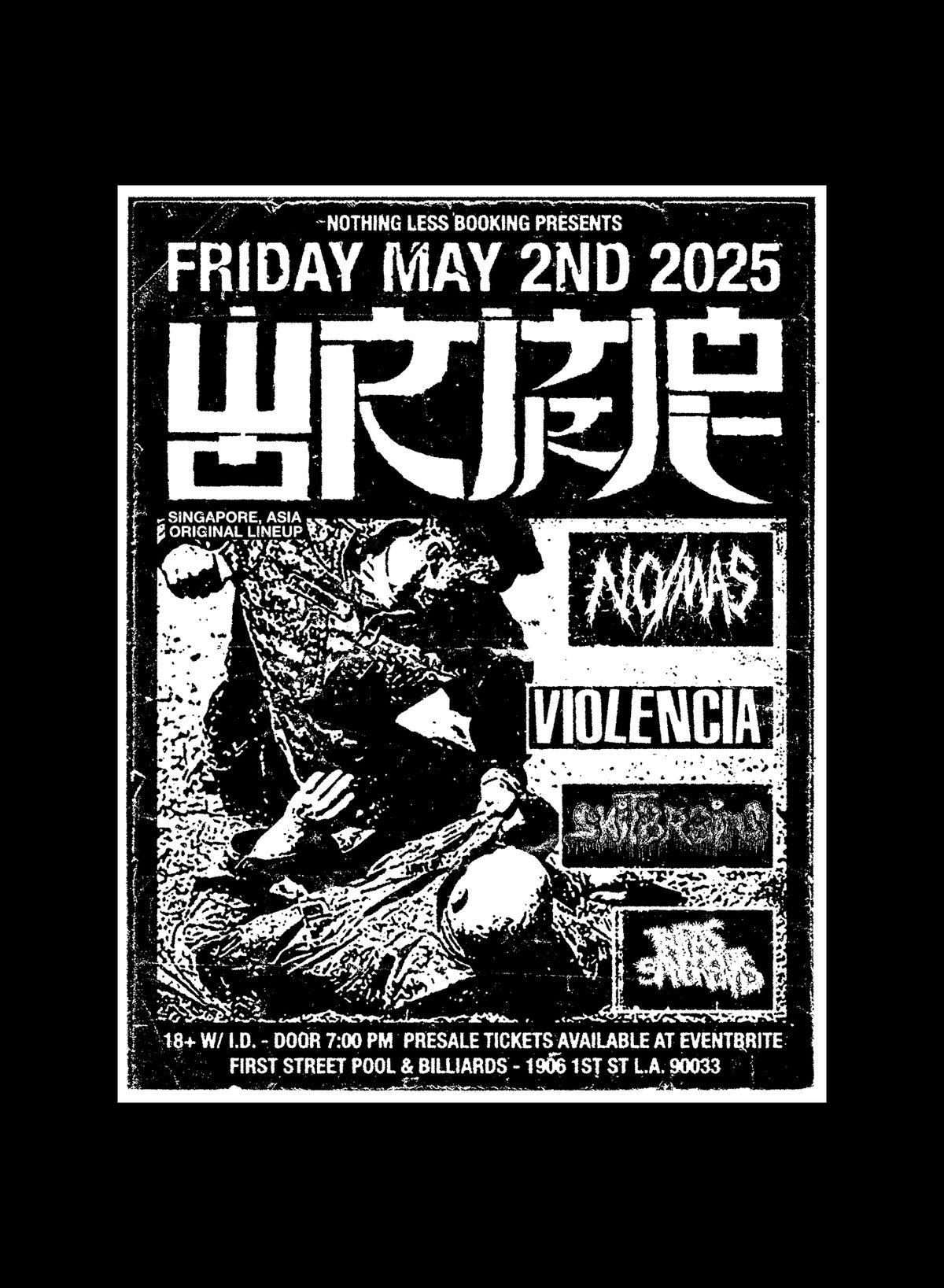 WORMROT (From Asia) ONLY L.A. Show @ 1st St Pool & Billiards