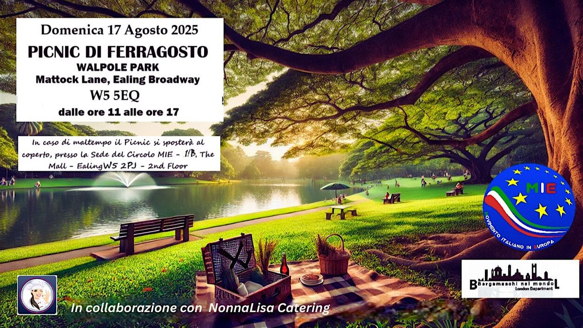Italian Ferragosto in London \u2013 Picnic at Walpole Park