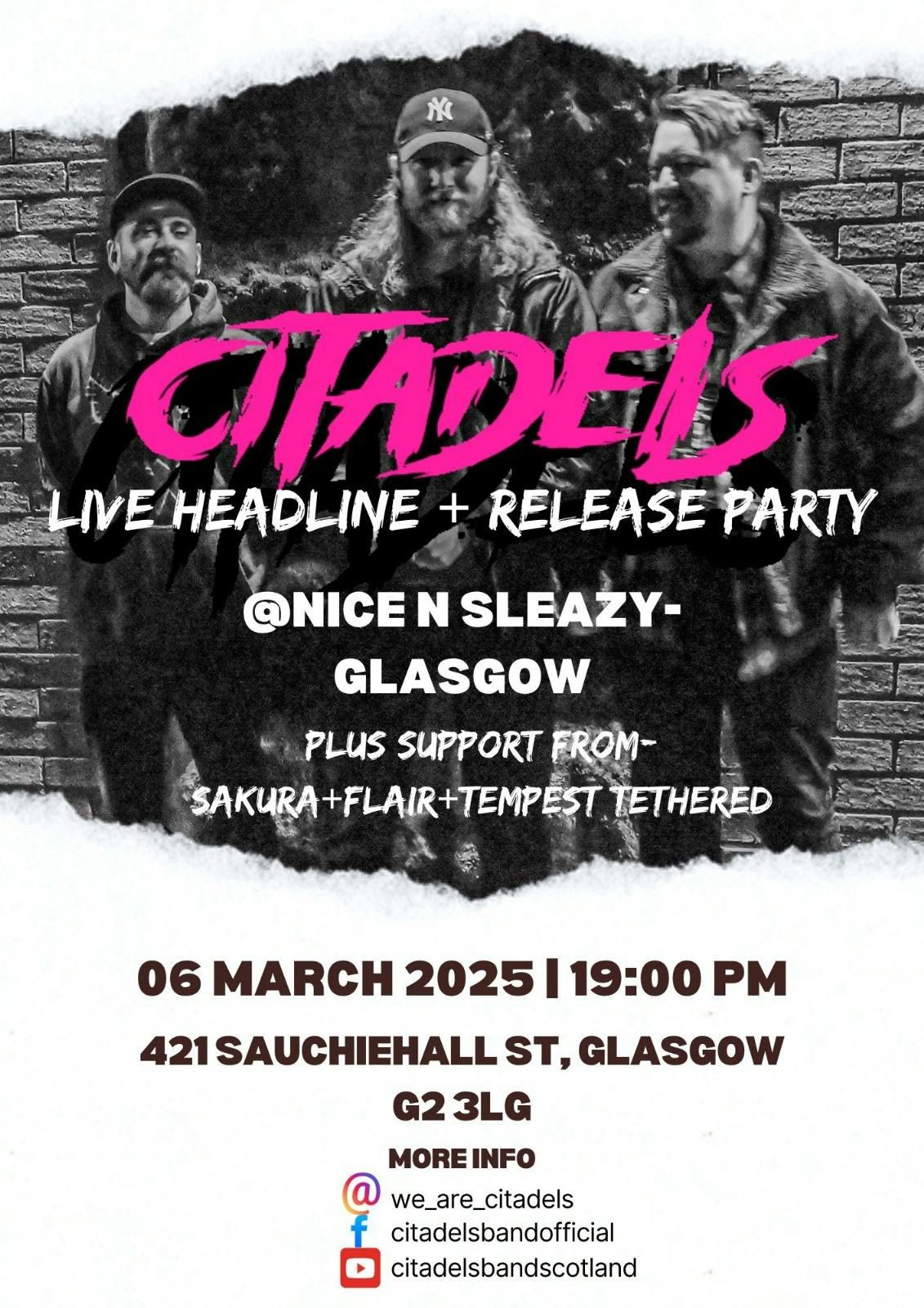 Citadels Release Party - Revo Pro Presents