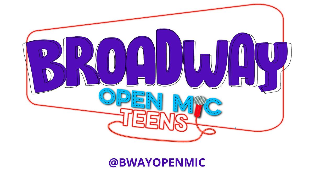 BWAY OPEN MIC 2025 - KIDS & TEENS SEPTIEMBRE