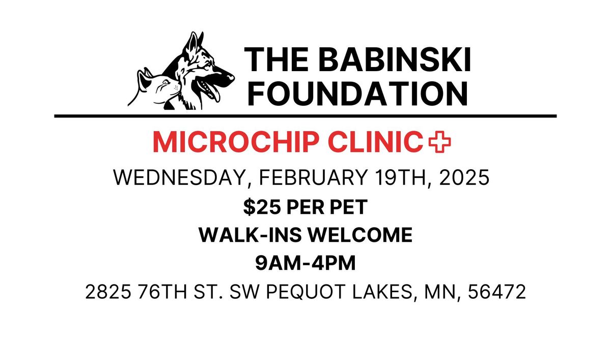 Microchip Clinic!