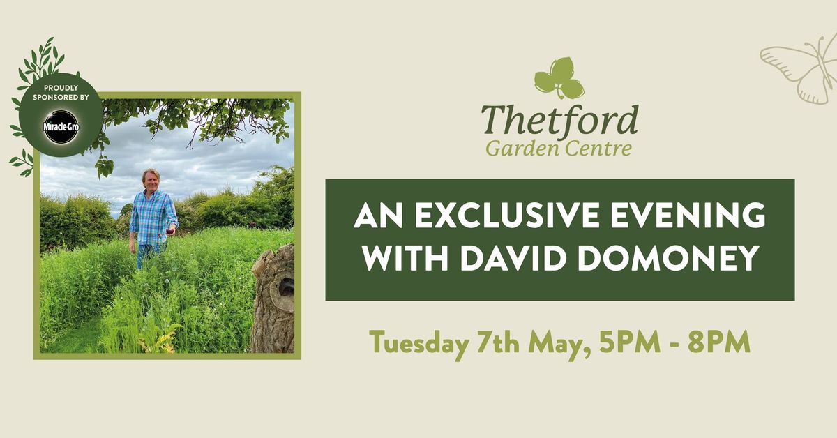 An Exclusive Evening with David Domoney