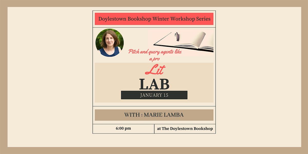 Lit Lab: Winter Workshop Series with Marie Lamba