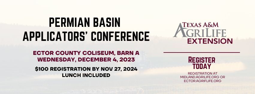 Permian Basin Applicators' Conference