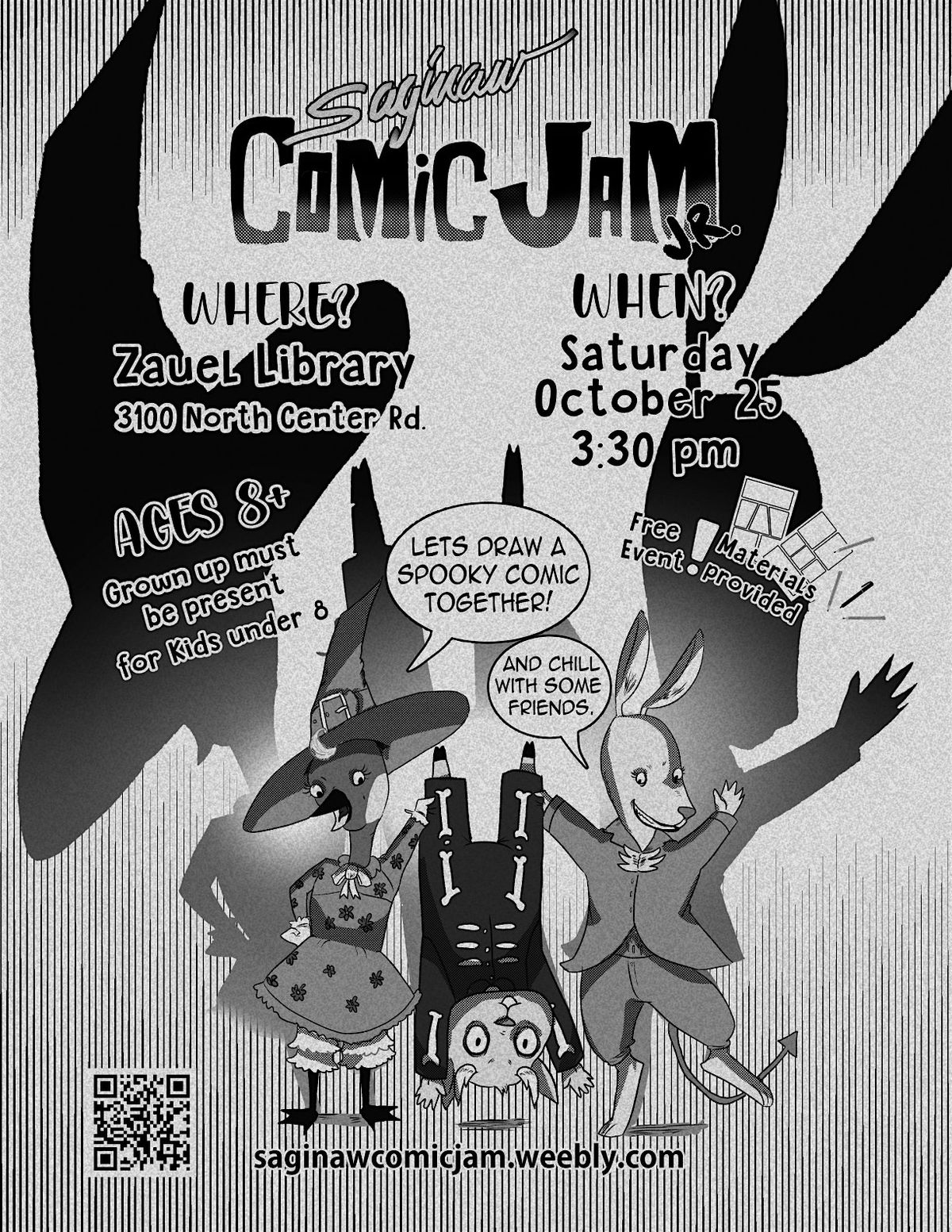 Spooky Comic Jam Jr.